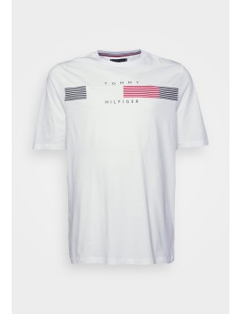 25612 CHEST CORP STRIPE GRAPHIC TEE