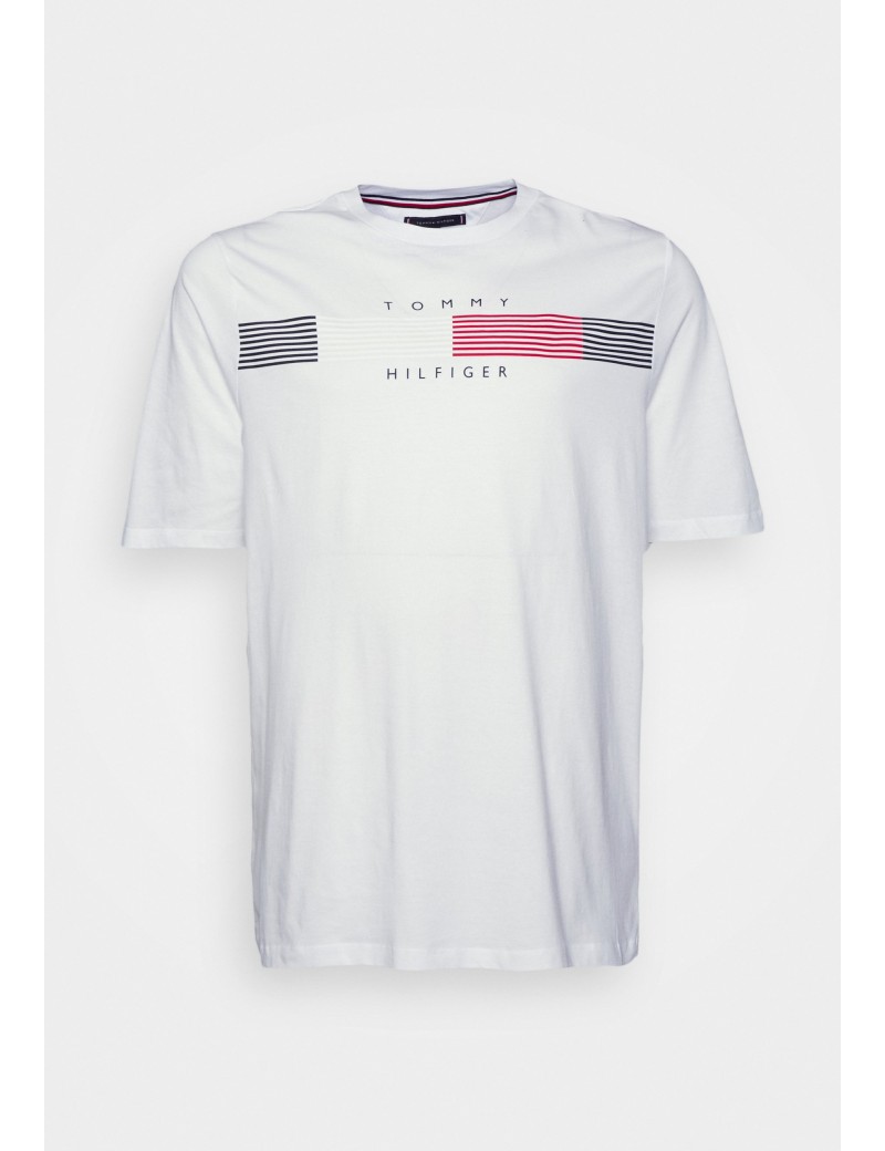 25612 CHEST CORP STRIPE GRAPHIC TEE TOMMY HILFIGER