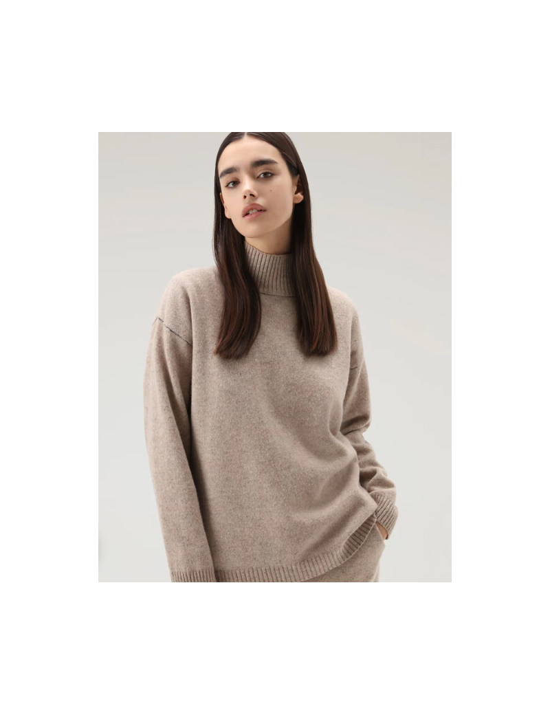 SOFT TURTLENECK SWEATER WOOLRICH