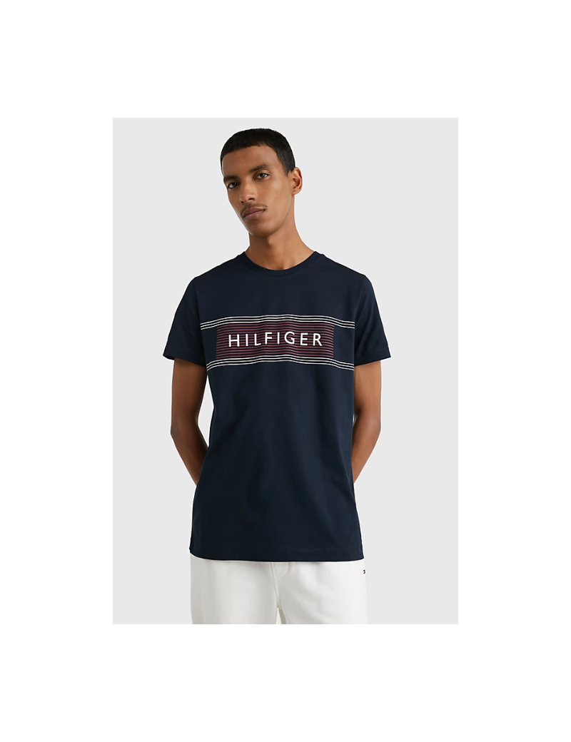 30035 BRAND LOVE CHEST TEE TOMMY HILFIGER