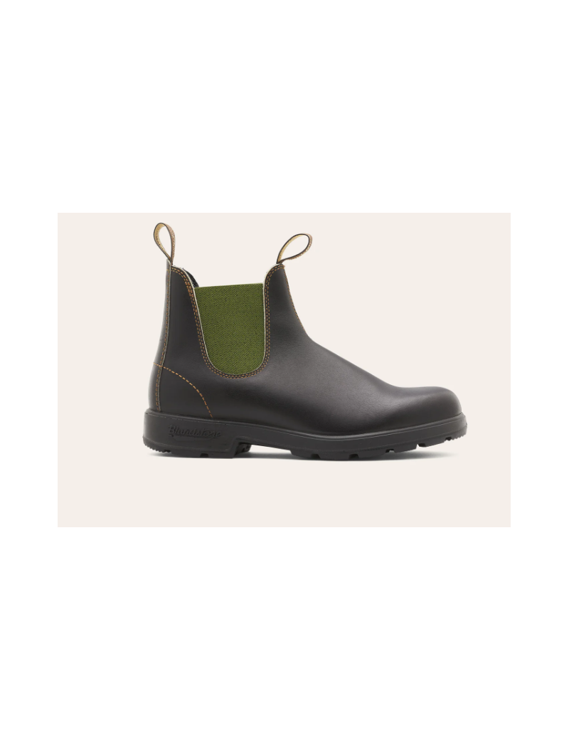 519 STOUT BROWN LEATHER BLUNDSTONE