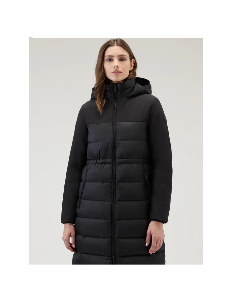 SOFT SHELL DOWN QUILTED PARKA WOOLRICH