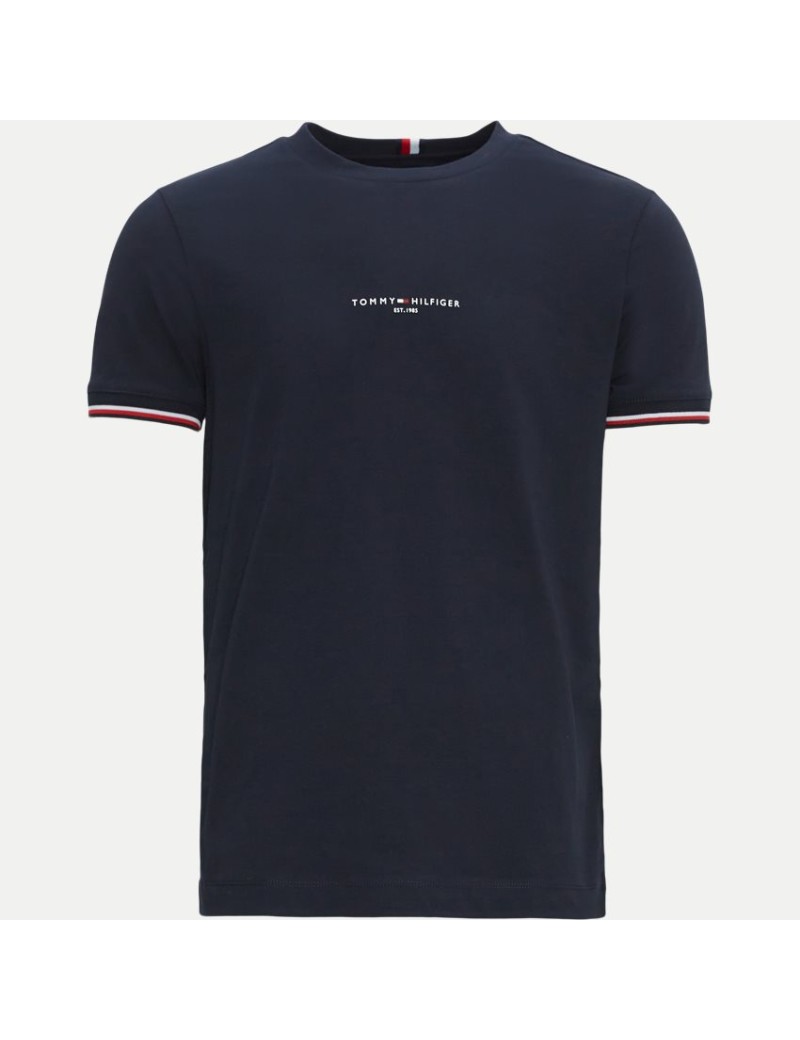 32584 TOMMY LOGO TIPPED TEE TOMMY HILFIGER