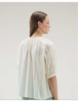 BRODERIE ANGLAISE BLOUSE WOOLRICH