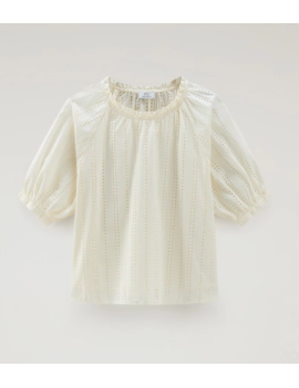 BRODERIE ANGLAISE BLOUSE WOOLRICH